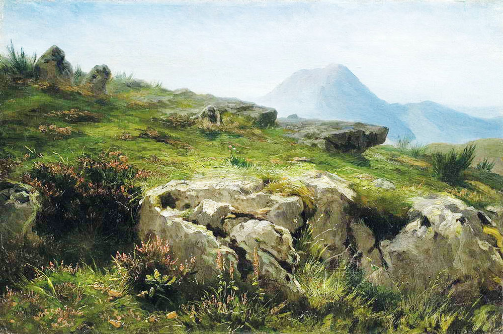 «Гористе плато». 1870. Полотно, олія